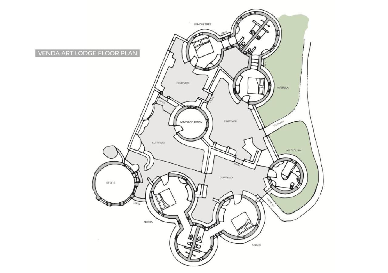 路易斯特里卡特Leshiba Wilderness别墅 外观 照片